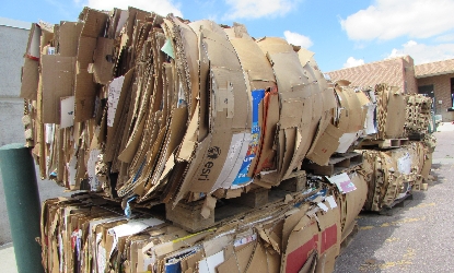 Cardboard Balers Strapping